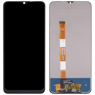 Дисплей з сенсорним екраном (модуль) Vivo Y21e (V2140), чорний