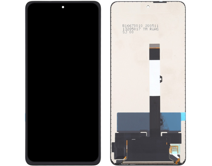 Дисплей с сенсорным экраном (модуль) Xiaomi Mi 10T /Mi 10T Pro /Redmi K30S, черный с рамкой, оригинал