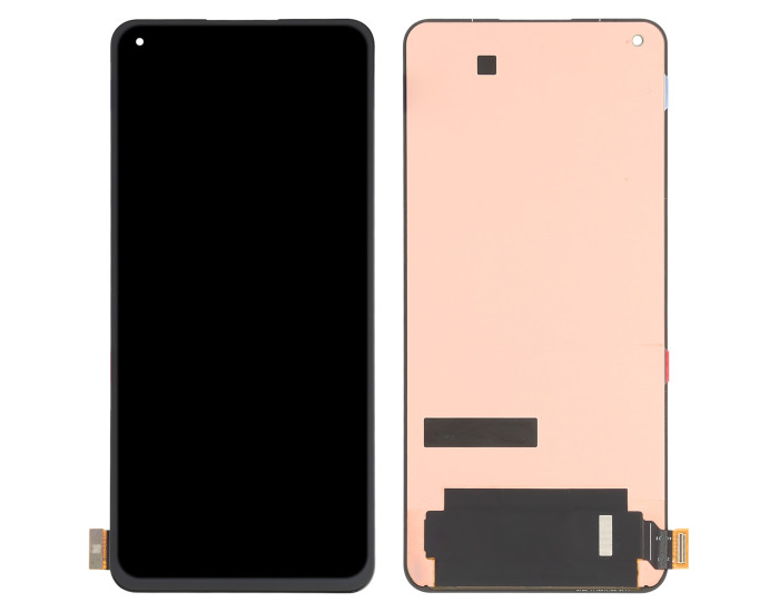 Дисплей з сенсорним екраном (модуль) Xiaomi Mi 11 Lite /Mi 11 Lite 5G /Mi 11 Lite 5G NE, чорний, переклеювання