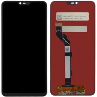 Дисплей с сенсорным экраном (модуль) Xiaomi Mi8 lite, черный, High Copy