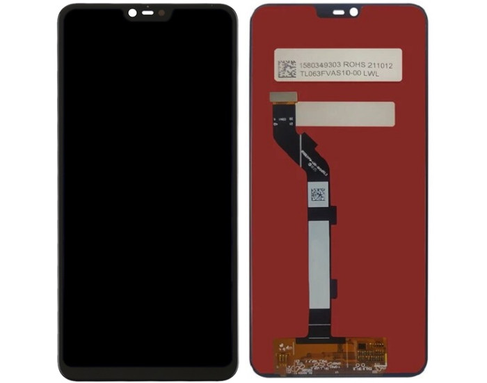 Дисплей з сенсорним екраном (модуль) Xiaomi Mi8 lite, чорний, High Copy
