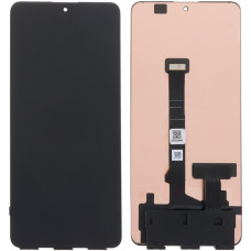 Дисплей з сенсорним екраном (модуль) Xiaomi Poco X6 5G / Redmi Note 13 Pro 5G, чорний, переклеювання