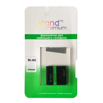 Аккумулятор Grand Premium Nokia BL-6Q