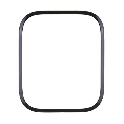 Скло фронтальне c OCA-пленкой Apple Watch 7 / 8 45mm, чорне