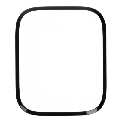 Скло фронтальне c OCA-пленкой Apple Watch 7 / 8 45mm, чорне, Musttby