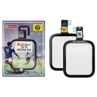 Сенсор c OCA-пленкой Apple Watch 5 40mm/ SE 40mm/ SE 2022 40mm, чорний оригінал G+OCA PRO