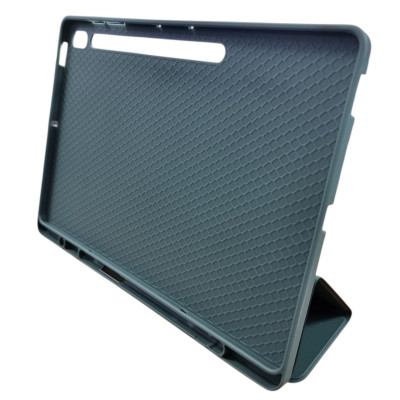 Чохол-книга Smart Case with Pencil на планшет Samsung Tab S10 FE Plus (13.1") сосново-зелений