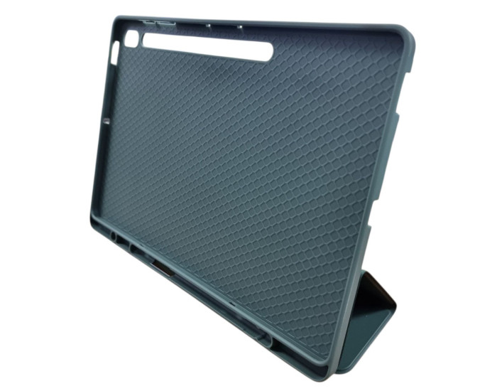 Чохол-книга Smart Case with Pencil на планшет Samsung Tab S10 FE Plus (13.1") сосново-зелений