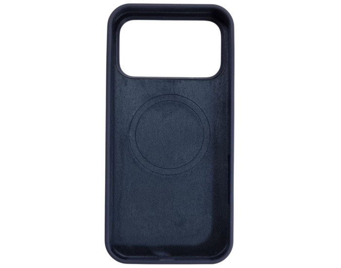 Чехол-силикон оригинал Full Soft Matte with MagSafe iPhone 17 Pro, Dark blue
