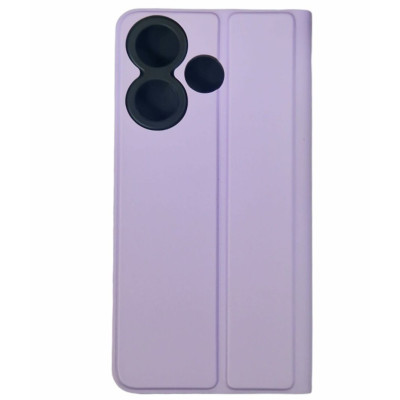 Чохол-книжка Skin Case Xiaomi Redmi Note 13 4G / Poco M6 4G бузковий