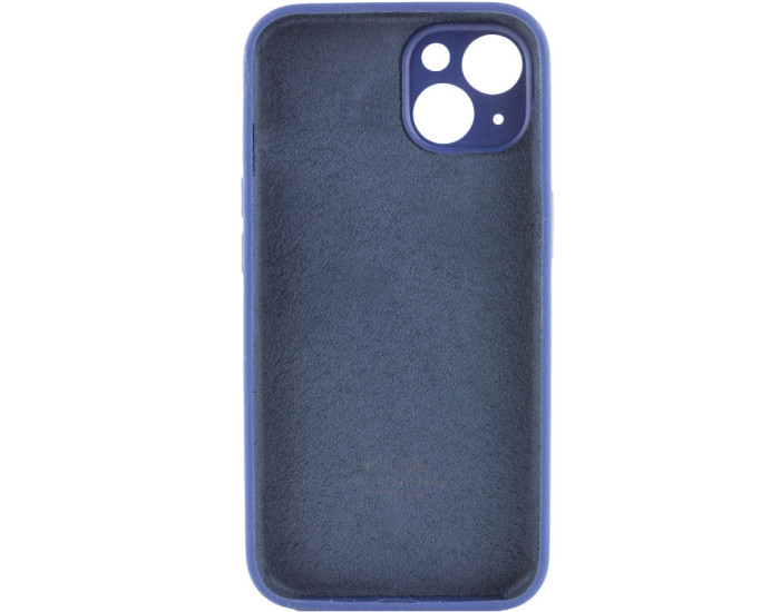 Чехол-силикон оригинал Full Camera Soft Matte iPhone 15 Pro, Midnight blue