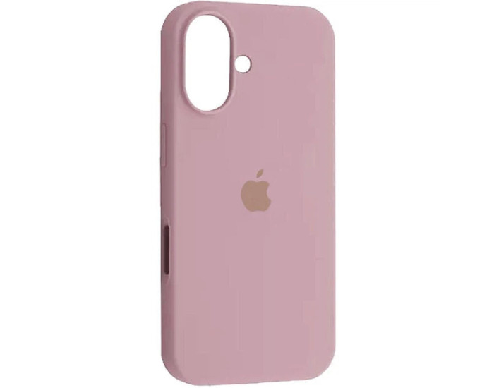 Чехол-силикон оригинал Full Soft Matte with MagSafe iPhone 17, Pink pastel