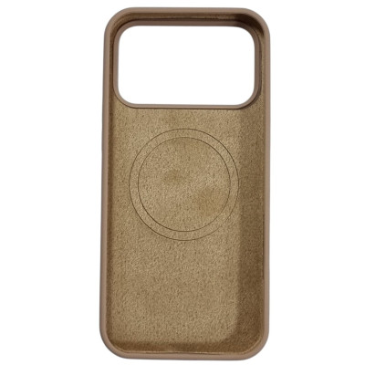 Чохол-силікон оригінал Full Soft Matte with MagSafe iPhone 17 Pro Desert Gold
