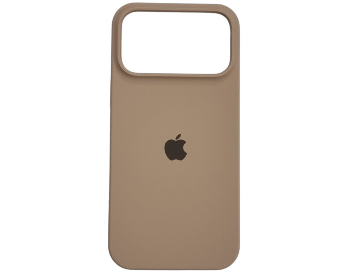 Чехол-силикон оригинал Full Soft Matte with MagSafe iPhone 17 Pro Max, Desert gold