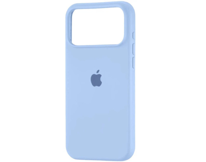 Чехол-силикон оригинал Full Soft Matte with MagSafe iPhone 17 Pro, Sapphire blue