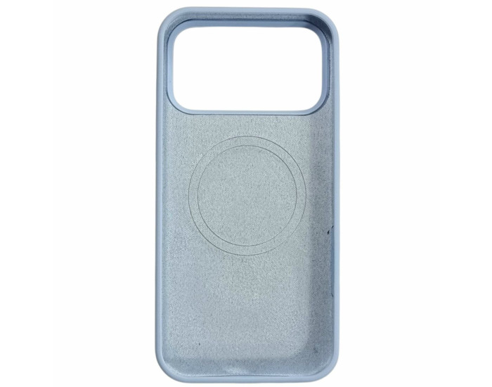 Чехол-силикон оригинал Full Soft Matte with MagSafe iPhone 17 Pro, Sapphire blue