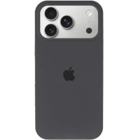 Чохол-силікон оригінал Full Soft Matte with MagSafe iPhone 17 Pro Titanium gray