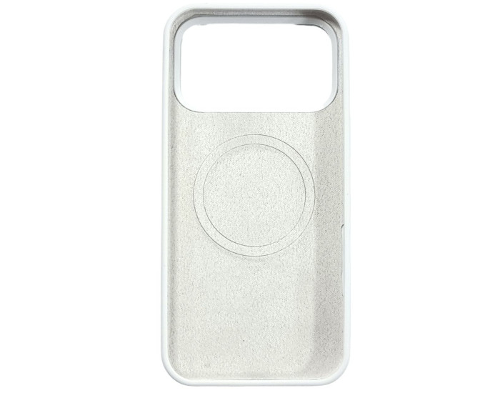 Чехол-силикон оригинал Full Soft Matte with MagSafe iPhone 17 Pro, White