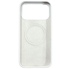 Чехол-силикон оригинал Full Soft Matte MagSafe iPhone 17 Pro Max White
