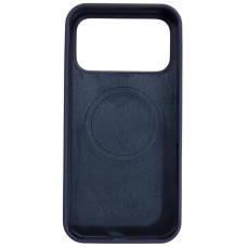 Чехол-силикон оригинал Full Soft Matte with MagSafe iPhone 17 Pro Max, Midnight blue