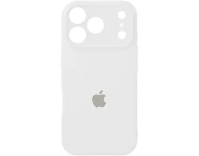 Чехол-силикон оригинал Case Full Camera iPhone 17 Pro Max, White