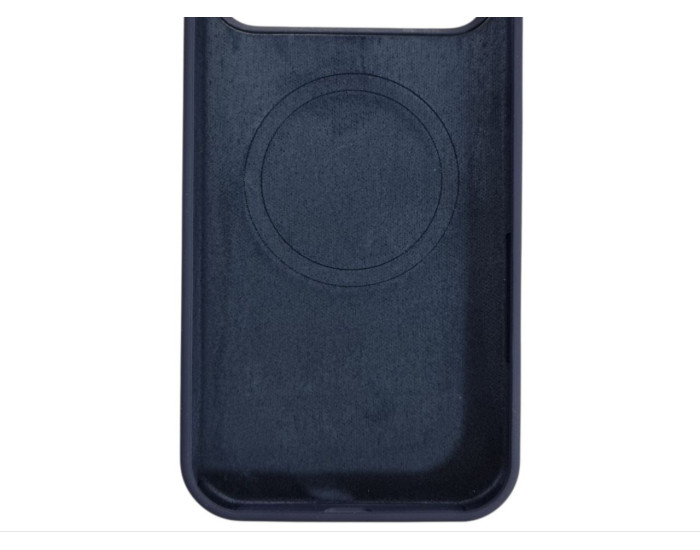 Чехол-силикон оригинал Full Soft Matte with MagSafe iPhone 11, Dark-blue  