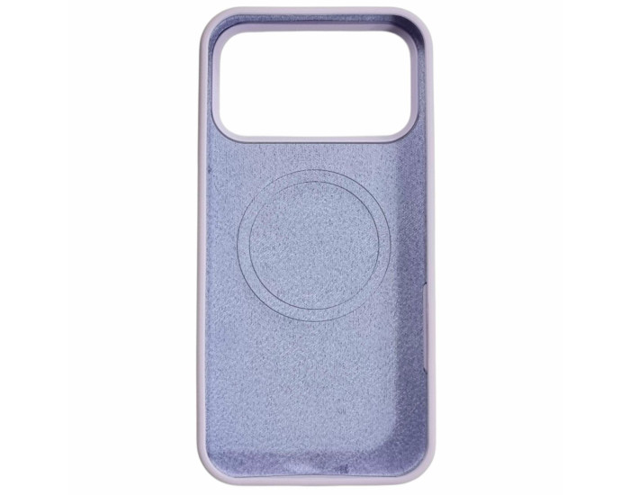 Чехол-силикон оригинал Full Soft Matte with MagSafe iPhone 17 Pro, Lavender