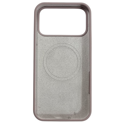 Чохол-силікон оригінал Full Soft Matte with MagSafe iPhone 17 Pro Pastel Pink