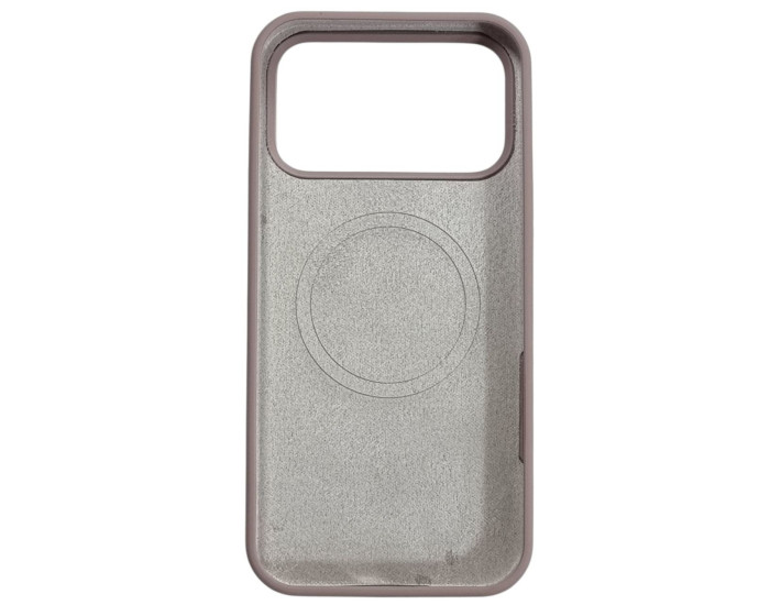 Чехол-силикон оригинал Full Soft Matte with MagSafe iPhone 17 Pro, Pink Sand