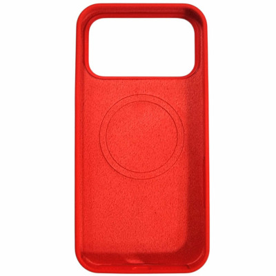 Чохол-силікон оригінал Full Soft Matte with MagSafe iPhone 17 Pro Red