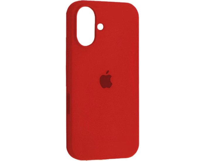 Чехол-силикон оригинал Full Soft Matte with MagSafe iPhone 17, Red