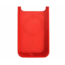 Чехол-силикон оригинал Full Soft Matte with MagSafe iPhone 17, Red