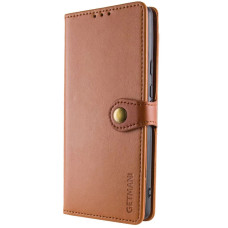 Чохол-книга шкіряний GETMAN Gallant Xiaomi Redmi 13 4G / Poco M6 4G Коричневий