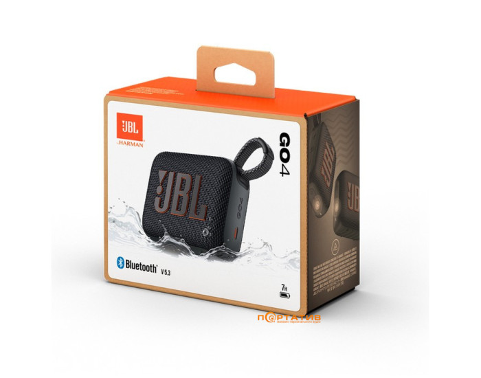 Колонка Bluetooth JBL Go 4 (JBLGO4BLK) (EU)  Black