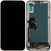 Дисплей з сенсорним екраном (модуль) iPhone X, чорний, In-Cell