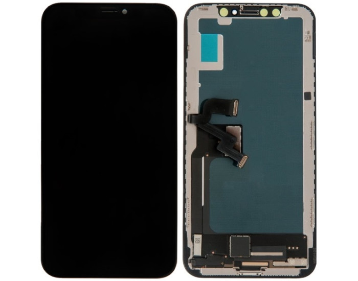 Дисплей з сенсорним екраном (модуль) iPhone X, чорний, In-Cell