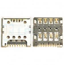 Конектор SIM-карты LG D335, D380, D690, K120E, k121, K130E, H340, H422, H500, H900, H901, H961