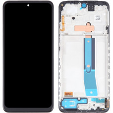 Дисплей з сенсорним екраном (модуль) Xiaomi Poco M4 Pro 4G / Redmi Note 11 5G / Note 11S 5G / Note 11T, чорний з рамкою, оригінал