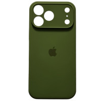Чехол-силикон оригинал Case Full Camera iPhone 17 Pro Max, Olive