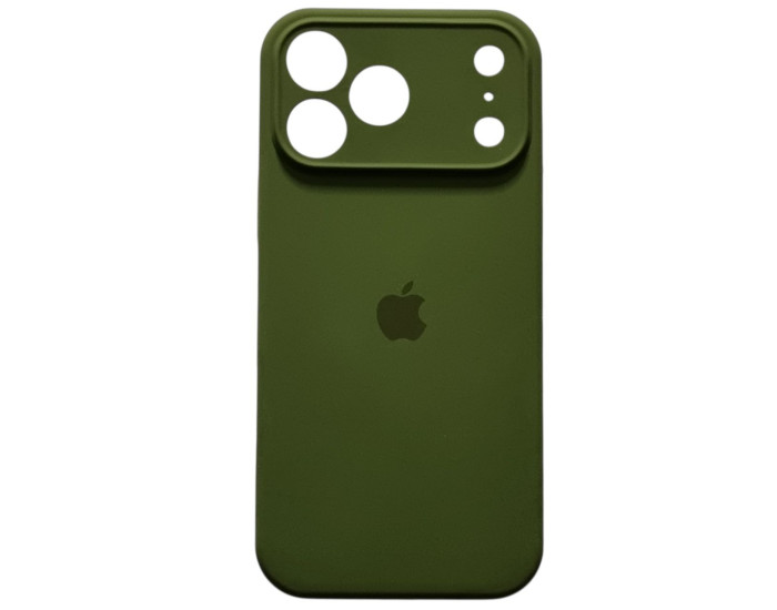 Чехол-силикон оригинал Case Full Camera iPhone 17 Pro Max, Olive