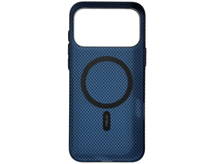 Чехол-силикон Piblue Magentic MagSafe (PL-99) Carbon для IPhone 17 Pro Max черный