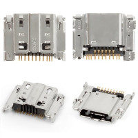 Коннектор зарядки Samsung I9260 11pin, Micro-USB