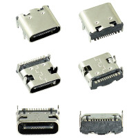 Коннектор зарядки для Chinese mobile phone, 6 pin, type-c тип-1
