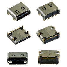 Конектор зарядки для Chinese mobile phone, 14 pin, type-c, Тип 2