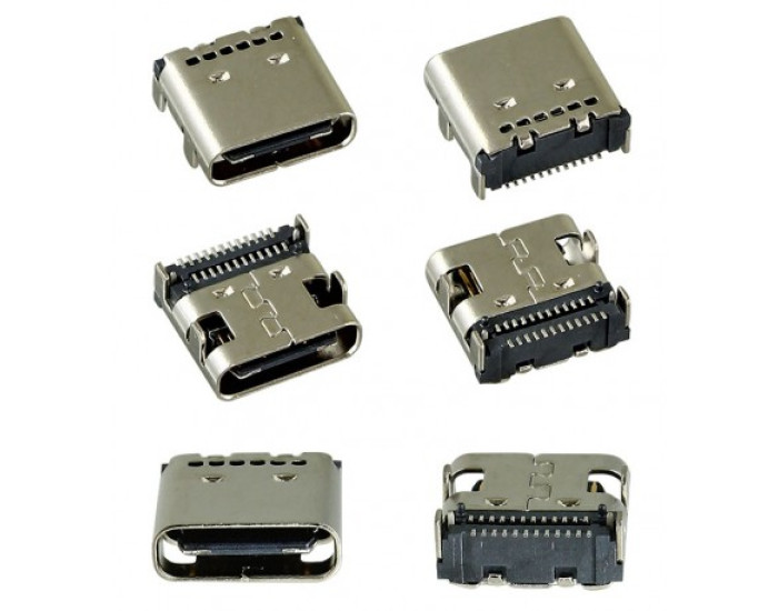 Конектор зарядки для Chinese mobile phone, 24 pin, Тип 3, type-c