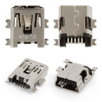 Коннектор заряда, 5 pin micro USB тип-B тип 8