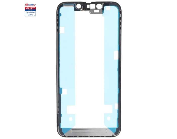Рамка крепления дисплея iPhone 13 Mini, черная