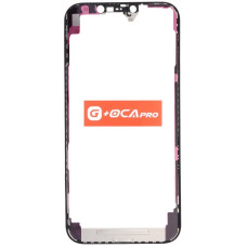Рамка кріплення дисплея iPhone 12 Pro Max, чорна, оригінал (No IC) G+OCA PRo