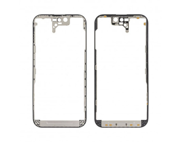 Рамка крепления дисплея iPhone 14, черная