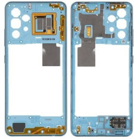 Рамка кріплення корпуси Samsung A325 A32 (антена, пластик вкл. гучно.) синя